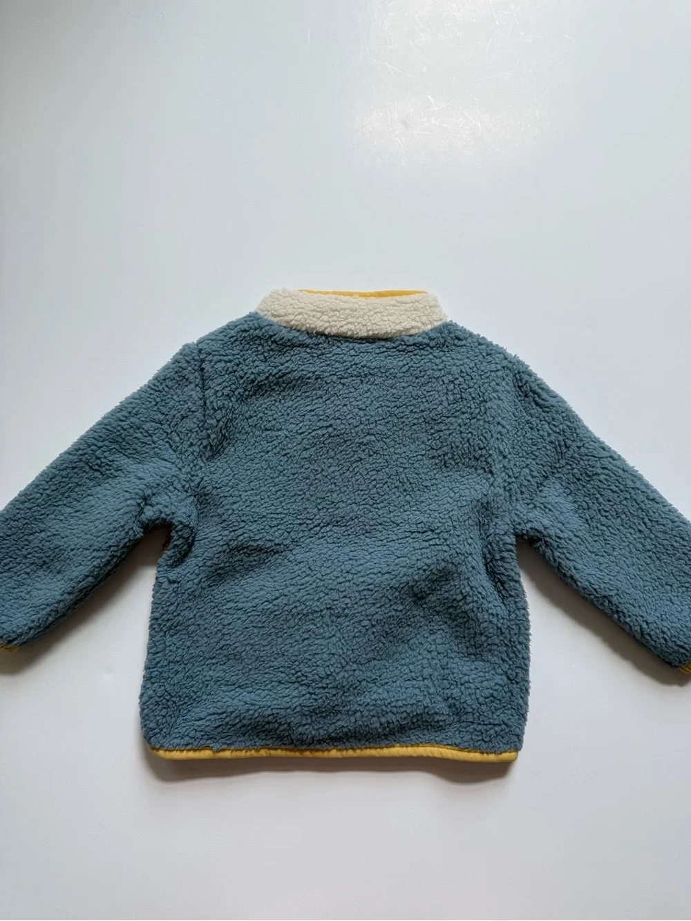 Old Navy Baby Sherpa Zipper Jacket in Vintage Sunset 12-18 months NWT